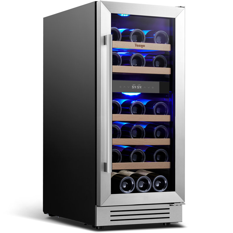 Yeego 29.6'' 28 Bottle and 120 Can Dual Zone Wine and Beverage Refrigerator