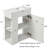 18.5" Single Bathroom Vanity With Resin Top