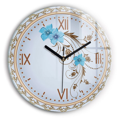 Glass Wall Clock