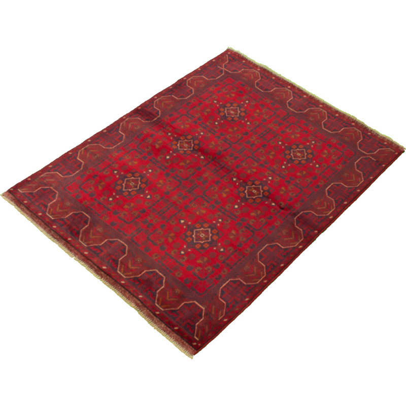 Tapis de zone en laine 5 pi x 6 pi 2 po main-of-kind-noué la 2010 esari Allaina