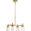 Riff 30.5 in. Four-Light Chandelier-1337518171