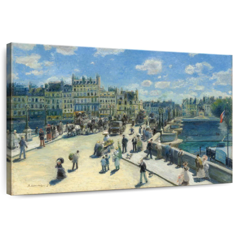 Ravi Pont Neuf Paris, 26" H x 39" W