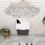 Meuble-lavabo simple 16 po avec plateau en résine Kearstyn-1961617943