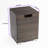 Hideaway Propane Tank Cover and Side Table for Outdoor Gas Fire Pit with Foldable Lid
