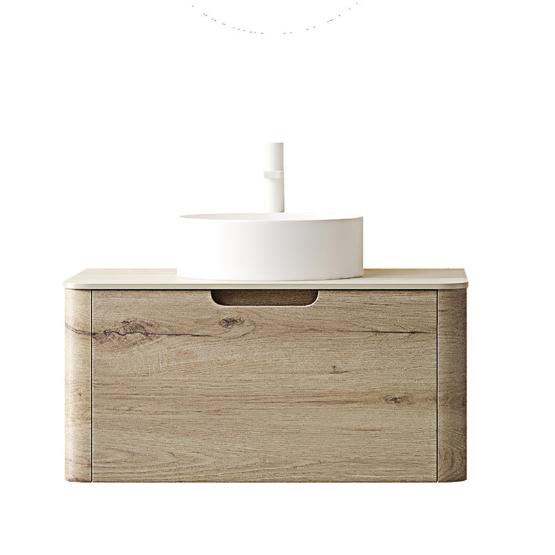Meuble-lavabo mural avec lavabo, 30"