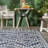 Kailob Southwestern Navy Indoor / Outdoor Area Rug-1266792116