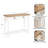 Wooden Console Table with Bonus Storage Shelf-1527230503