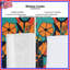 Rideaux de fenêtre Retro Floral Peace-129088954-129088955