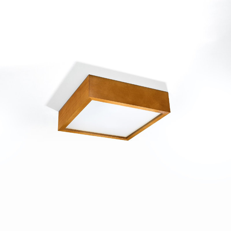 Adaysia Flush Mount, 8cm H x 30.5cm W x 30.5cm D, Gold