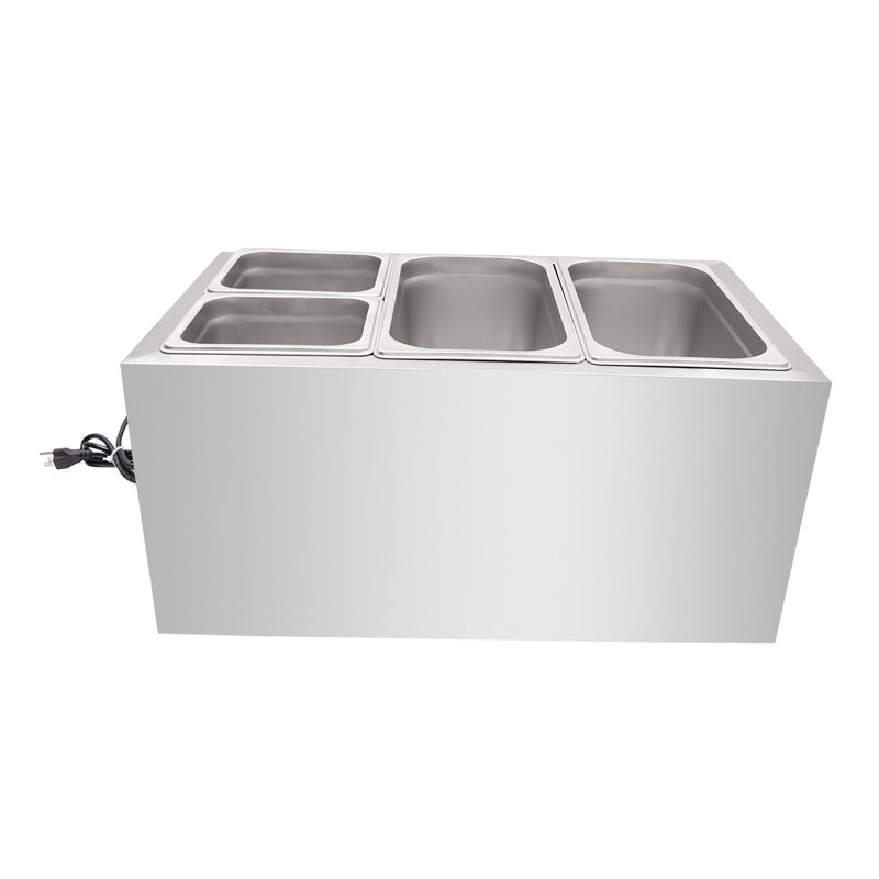 Stainless Steel Food Warmer(4 Grid)