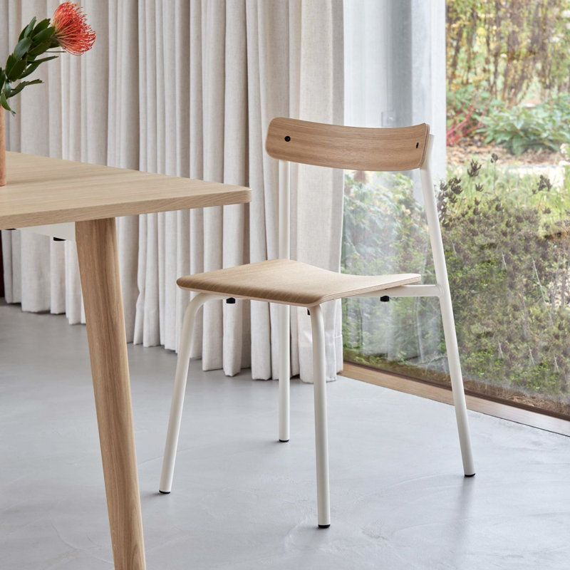 Etude Dining Side Chair, Cream White