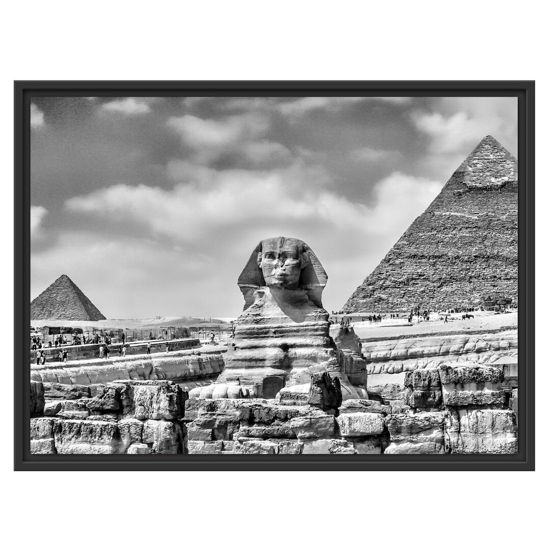 Gerahmtes Wandbild Große Sphinx von Gizeh