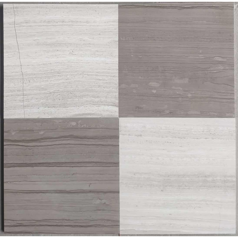 Athens Grey Marble 12 in. x 12 in. Marble Tile