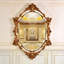 Aurora Solid And Engineered Wood Mirror-581034502