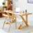 Burlywood Rectangular Solid Wood desks-485826705