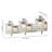 3-Light Dimmable LED Vanity Light With Crystal Accents-829403952
