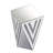 Triangular Mirror Square Table