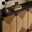 Meuble télé avec rangement Buffet Accent Natural