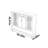 High quality solid wood storage shoe cabinet