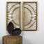 Suspension murale en bois