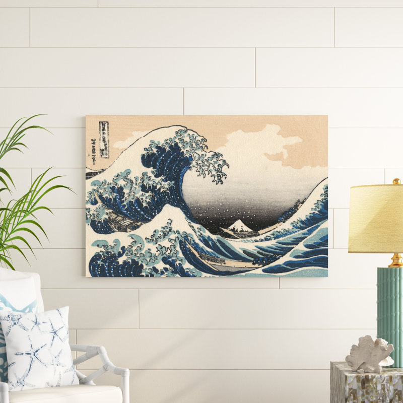 Iconic Japon V, H 32 po x l 48 po x P 1,25 po