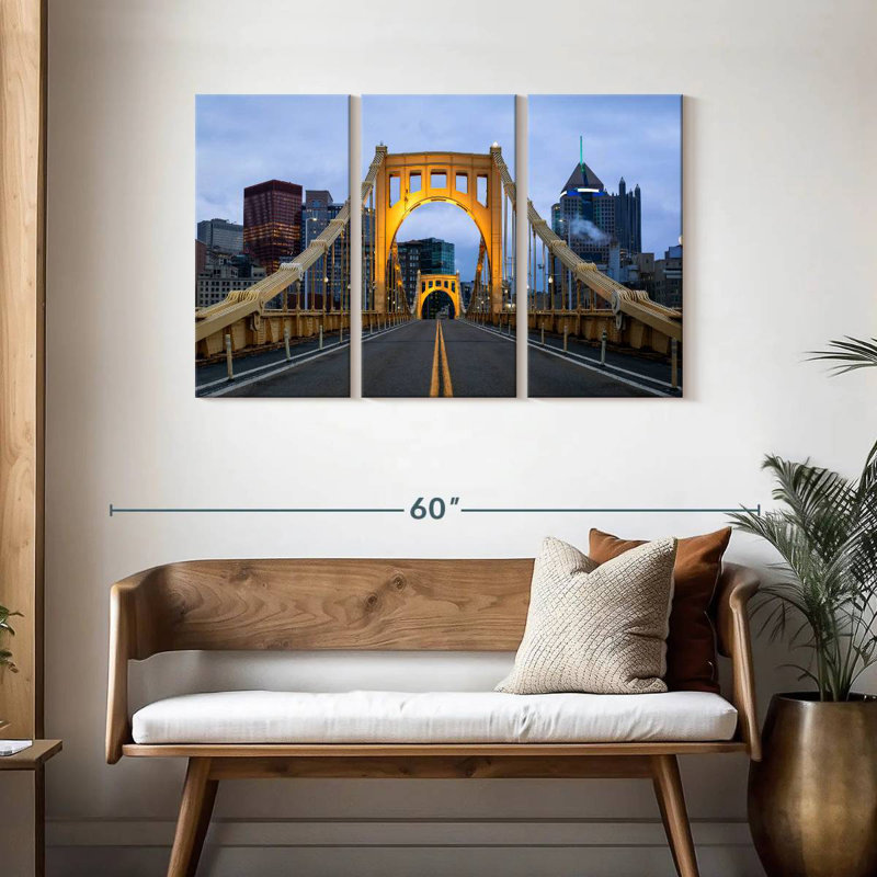 Mehar Roberto Clemente Bridge, 28" H x 45" W
