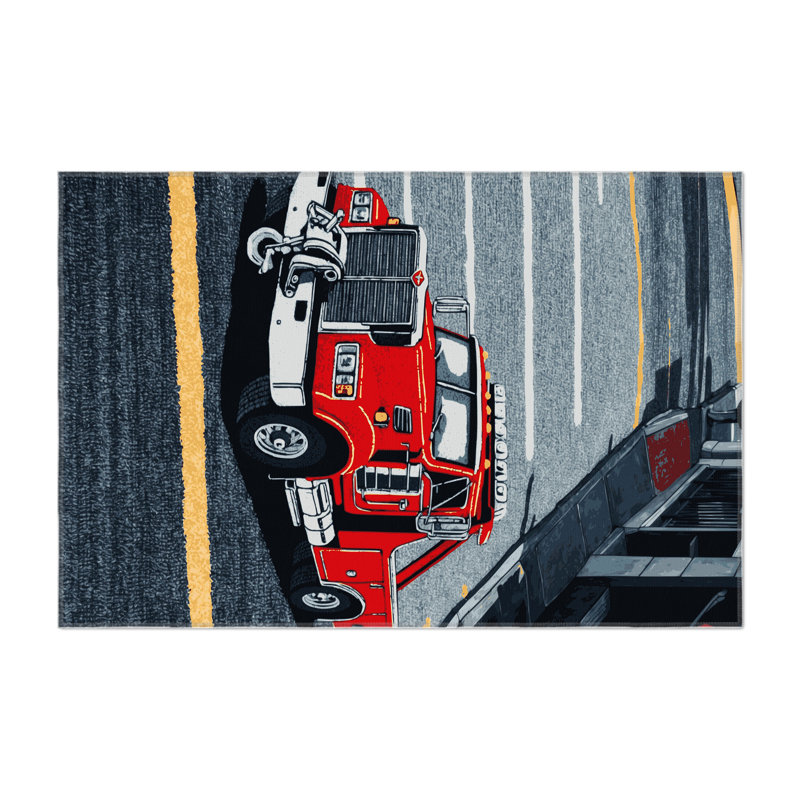Tapis intérieur et extérieur gris Transport, Rectangle 9 pi x 12 pi