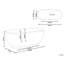 Bolduc 1700mm x 770mm Soaking Acrylic Bathtub-1221833972