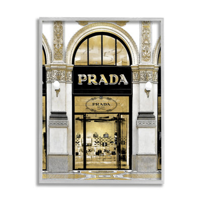 Glam Fashion Storefront Inspired Milan - Reproduction d'art graphique