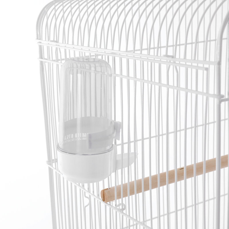 Cage à oiseaux avec roues 54 x 18 x 14,6 po, Blanc
