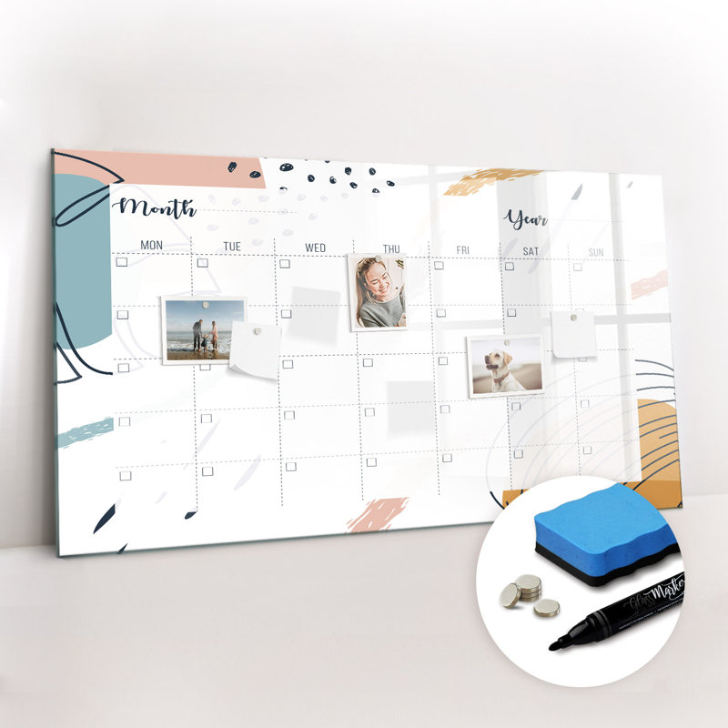 Magnetic Glass Dry Erase Board