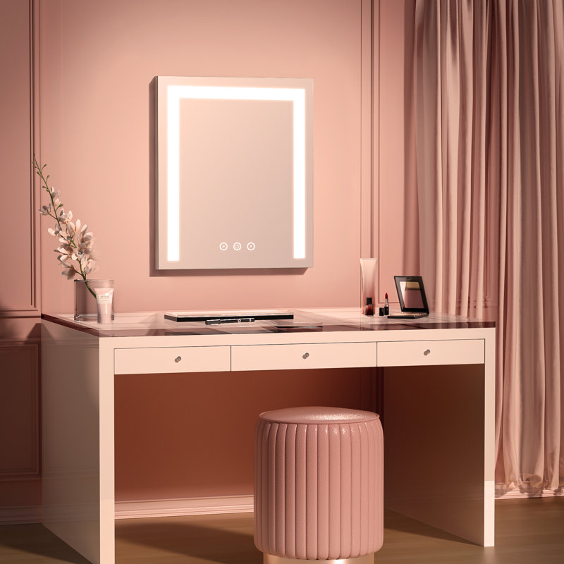 Hagberg Flat Mirror, 80cm H x 65cm W