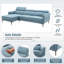 Canapé et chaise longue 105