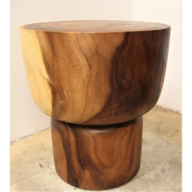 Richas Solid Wood End Table