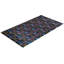 Tapis unique noué à la main moderne Gianpiera - noir, 8 pi x 10 pi