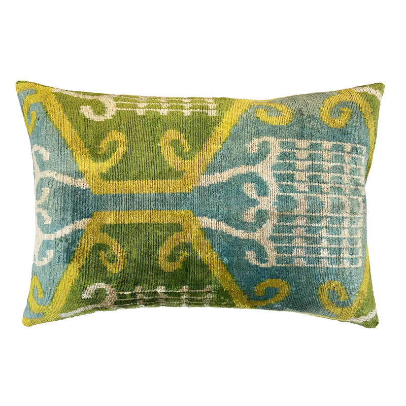 Velvet Lumbar Pillow Cover & Insert