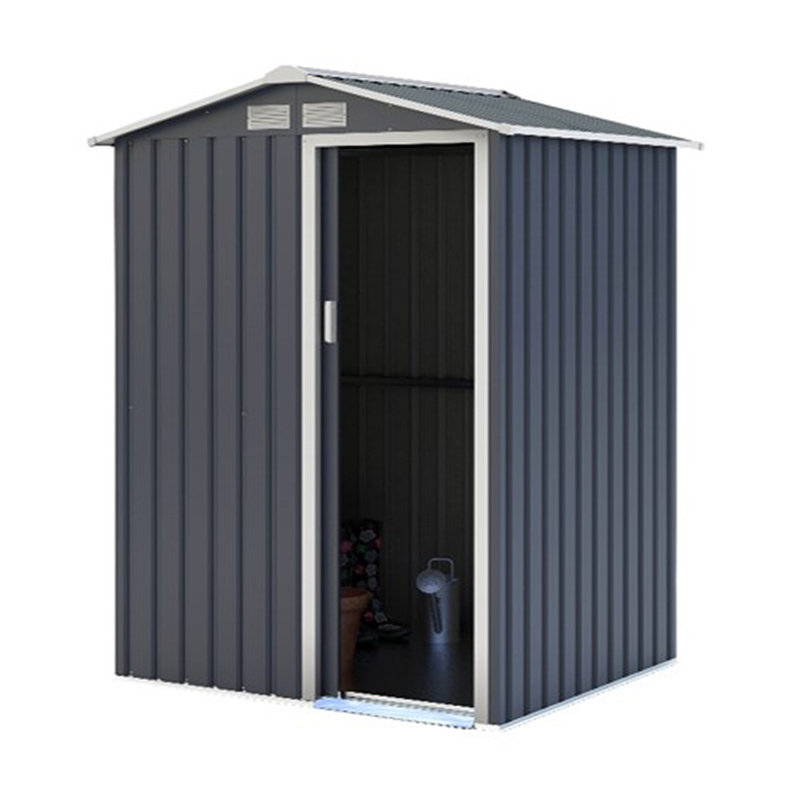 Coad 4.9ft X 4.3ft Metal Tool Shed, Navy Blue