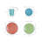 Mediterran 16 Piece Dinnerware Set, Service for 4