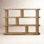 Luciana Solid Wood Geometric Bookcase-635689493
