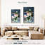 Fleurs Harnek dans un vase en cristal 1882-108543043