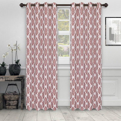 Brodde Semi Sheer Curtain Pair