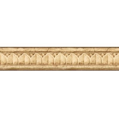 Braegyn Egg Dart Architectural Wallpaper Border