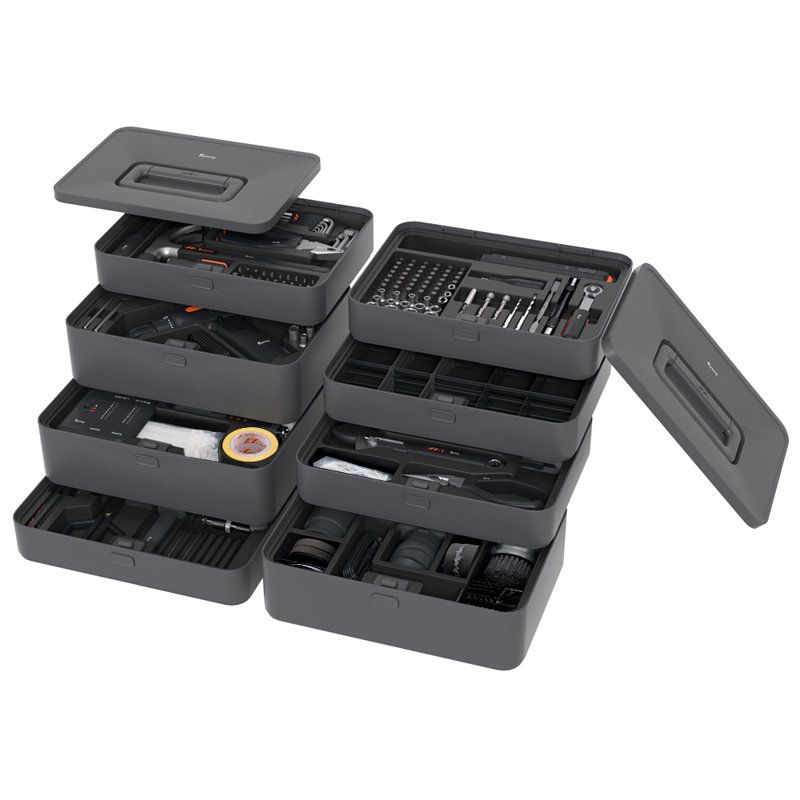 Boîte à outils de rangement multifonctionnelle pour la maison