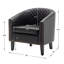 Fauteuil demi-tonneau capitonné 2 pièces Oscar-88292656