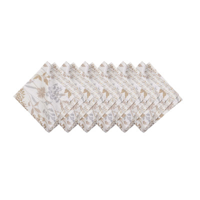 Carmella Fields Napkin Set of 6