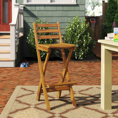 31" Patio Bar Stool by Winston Porter