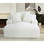 Chaise longue en velours côtelé doux, canapé confortable avec rembourrage en mousse, canapé-lit confortable pour le salon, la chambre à coucher, aucun assemblage requis
