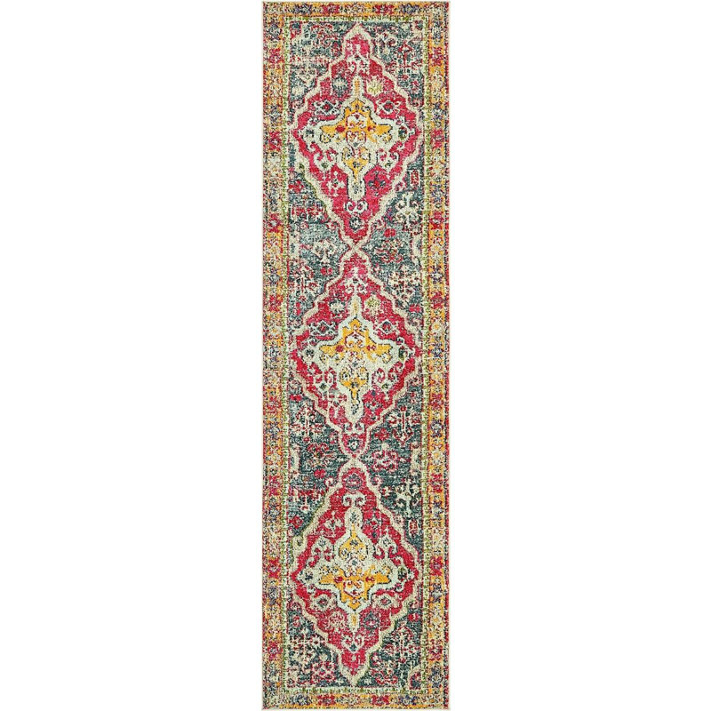 Abstract Indoor Rug, Runner 2'7" x 10'