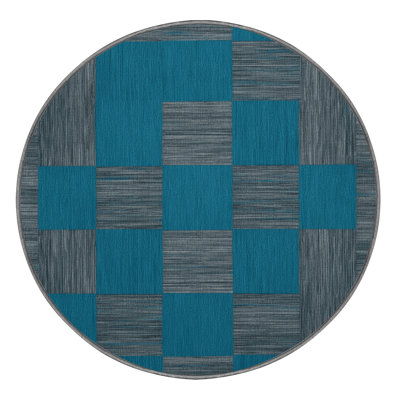 Tapis botanique brun lavable à la machine