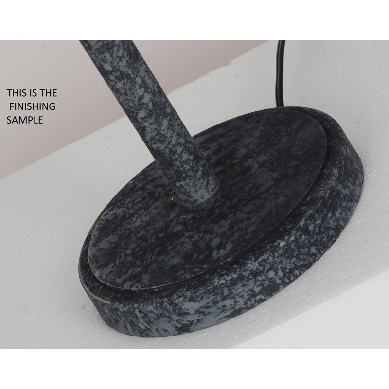 Lampe sur pied 71 po candélabre Mendelson, Noir mat